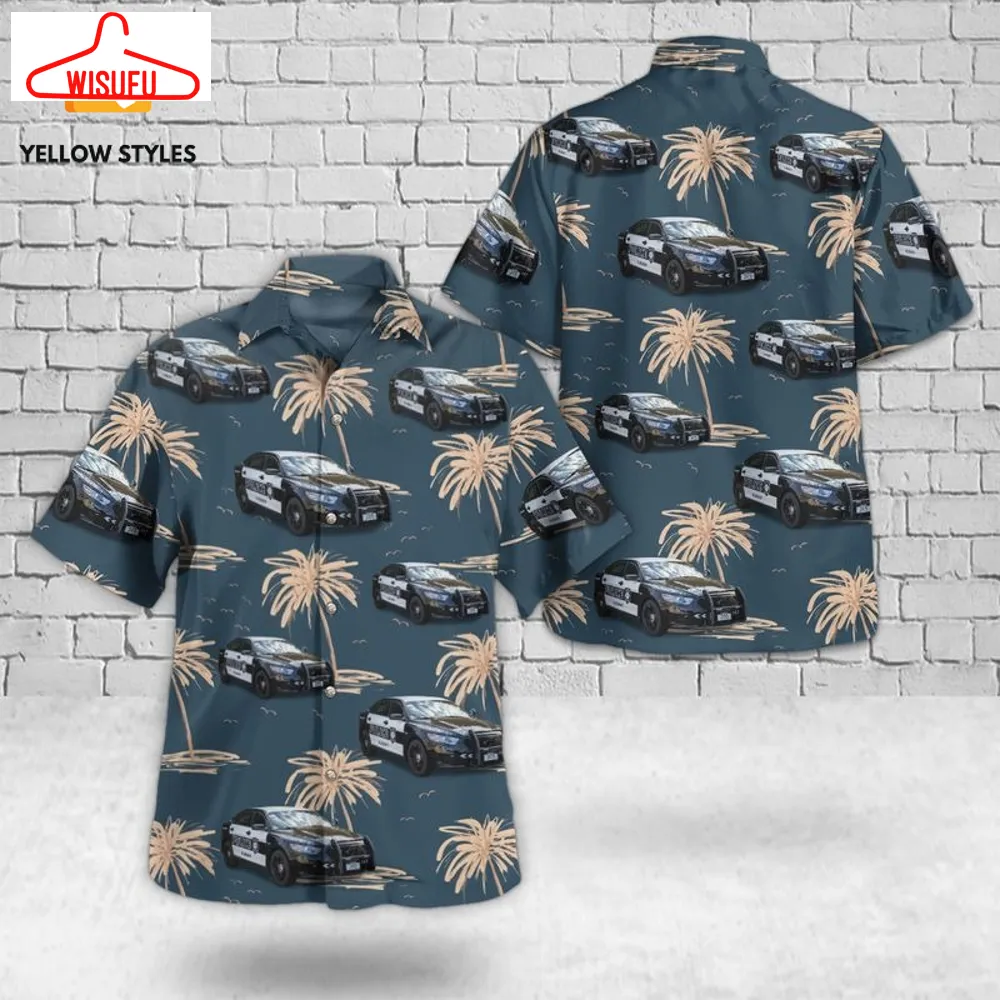 Albany New York Albany Police Department 2017 For-d Police Interceptor Hawaiian Shirt, New Fashion Gifts