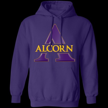 Alcorn State Athletics Logo Unisex Pullover Hoodie-Purple