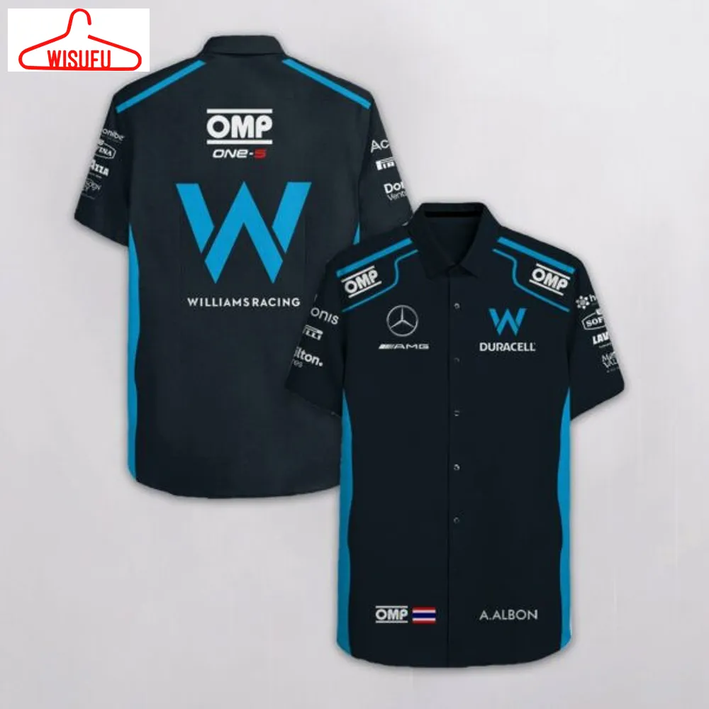 Alex Albon Williams F1 Racing Omp One-s Hawaiian Casual Shirt, New Fashion Gifts