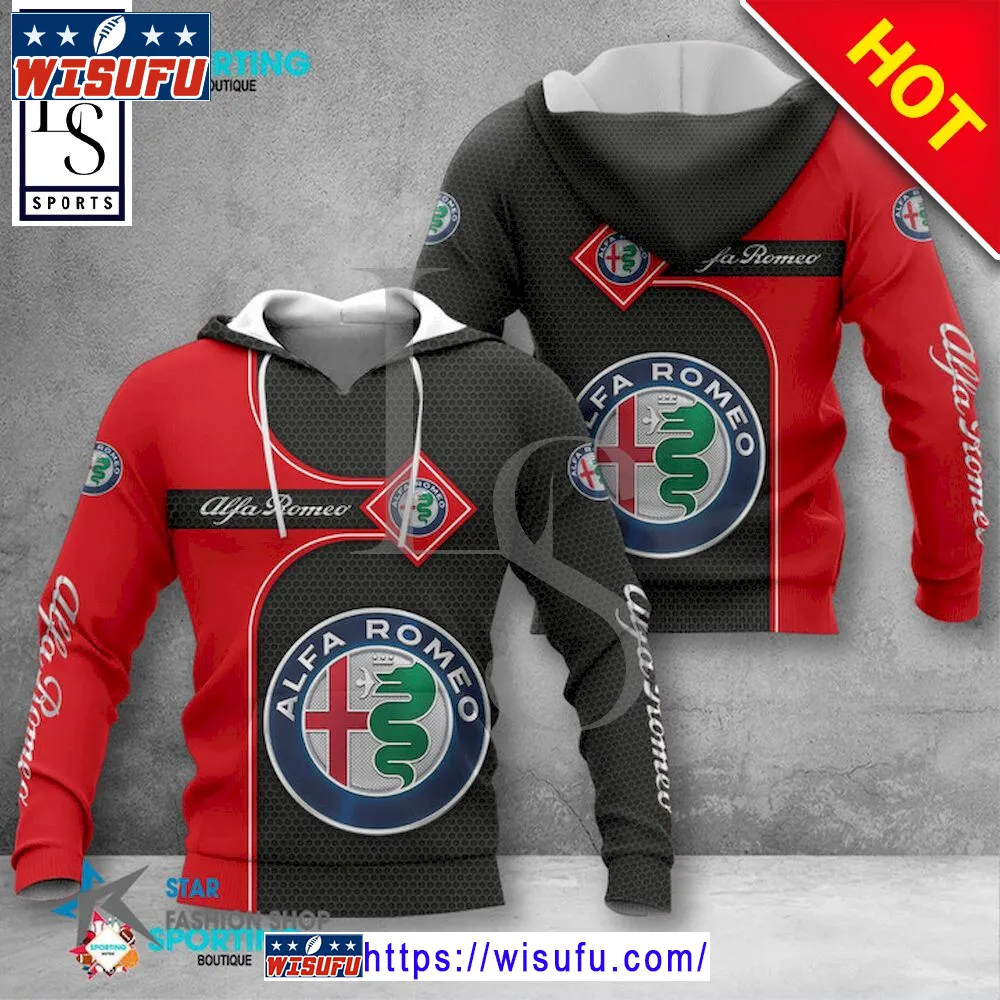 Alfa Romeo Hoodie 3d