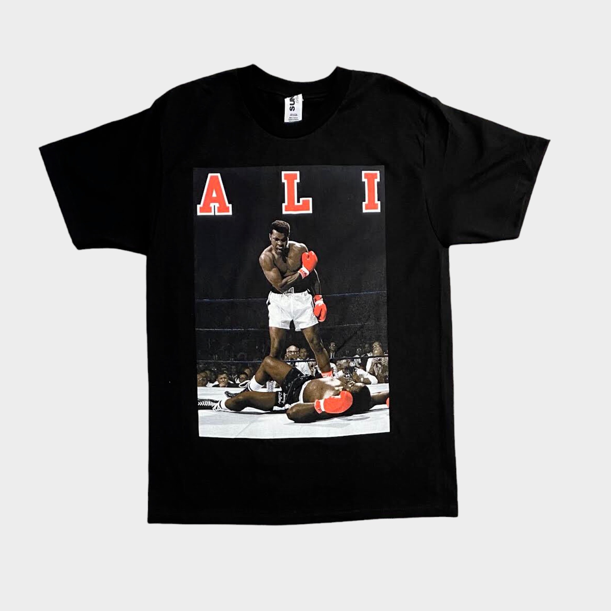 Ali Unisex Black Graphic T-Shirt