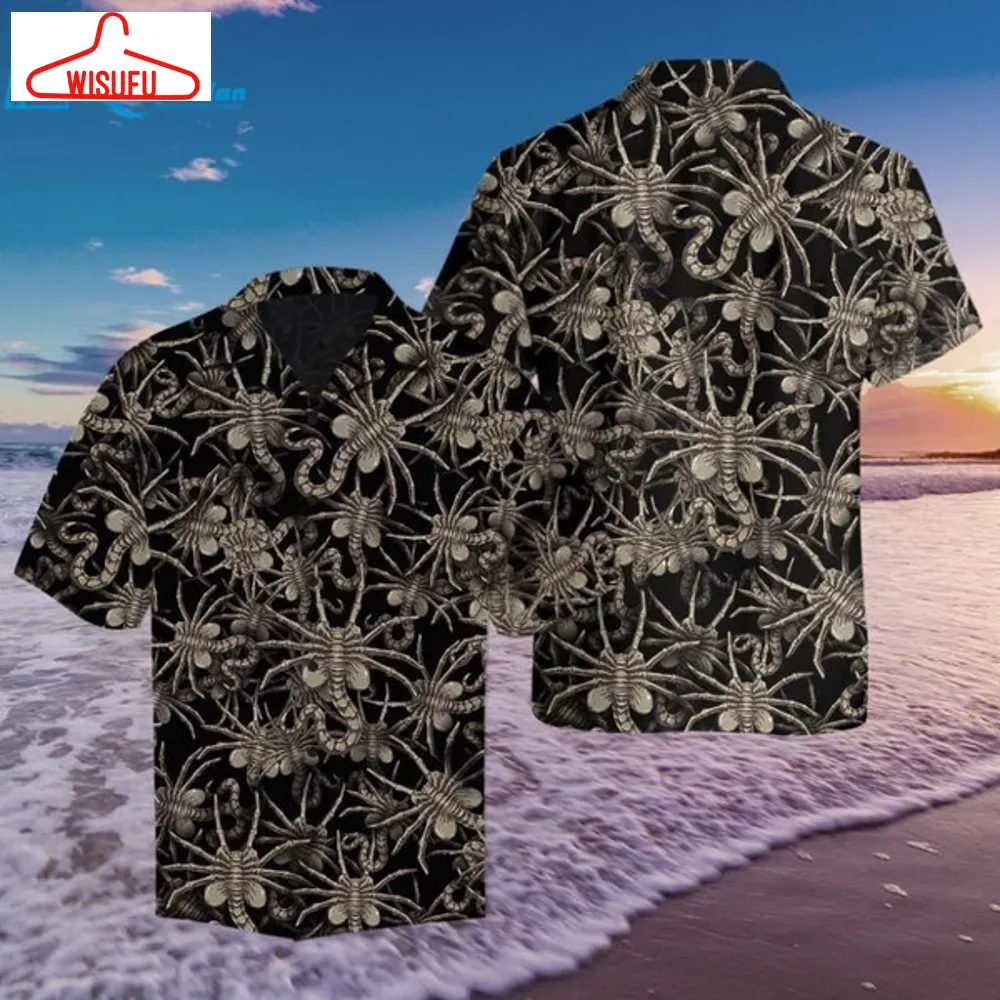 Alien Brown Amazing Design Hawaiian Shirt, Best Gift Ideas, New Fashion Gifts