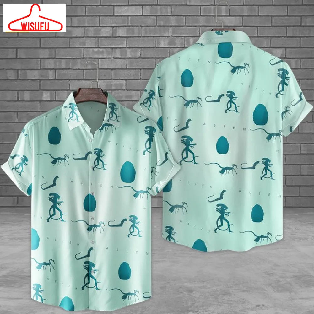 Alien Covenant Seri Horror Movie Hawaiian Shirt, New Fashion Gifts