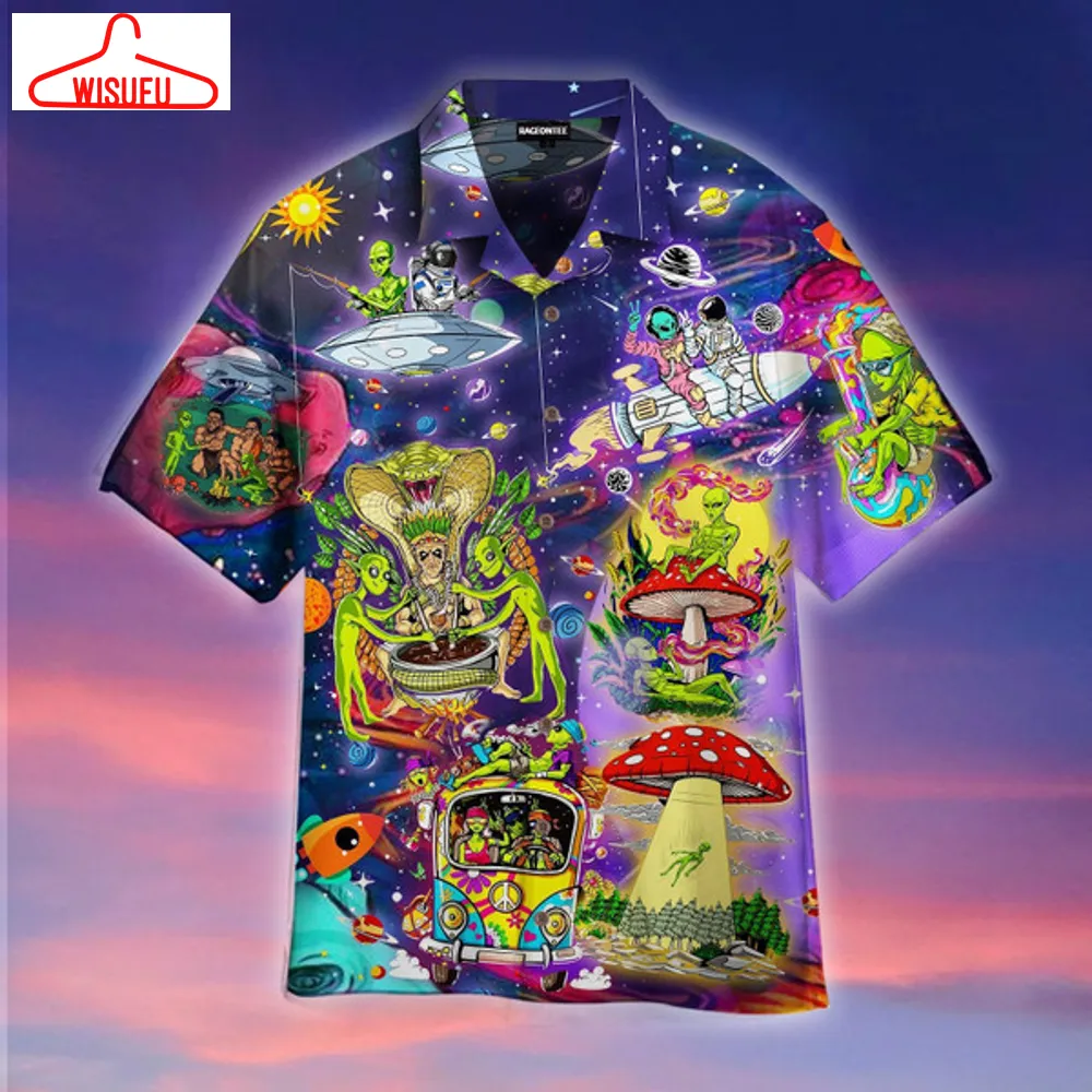 Alien Life In The Universe Hawaiian Shirt - For Men & Women - Adult Best Gift Ideas, New Fashion Gifts Vtbl46249