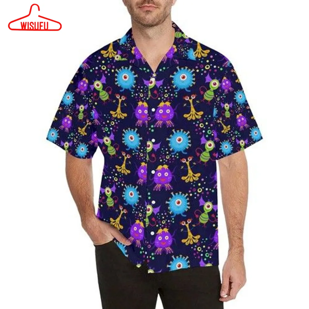 Alien Pattern Print Design 01 Mens All Over Print Best Gift Ideas, New Fashion Gifts