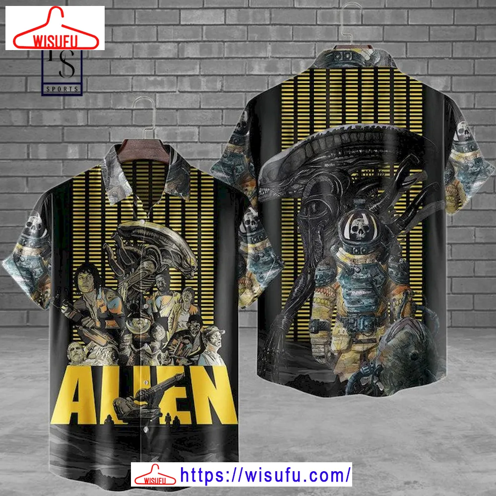 Alien War Halloween Hawaiian Shirt, New Fashion Gifts