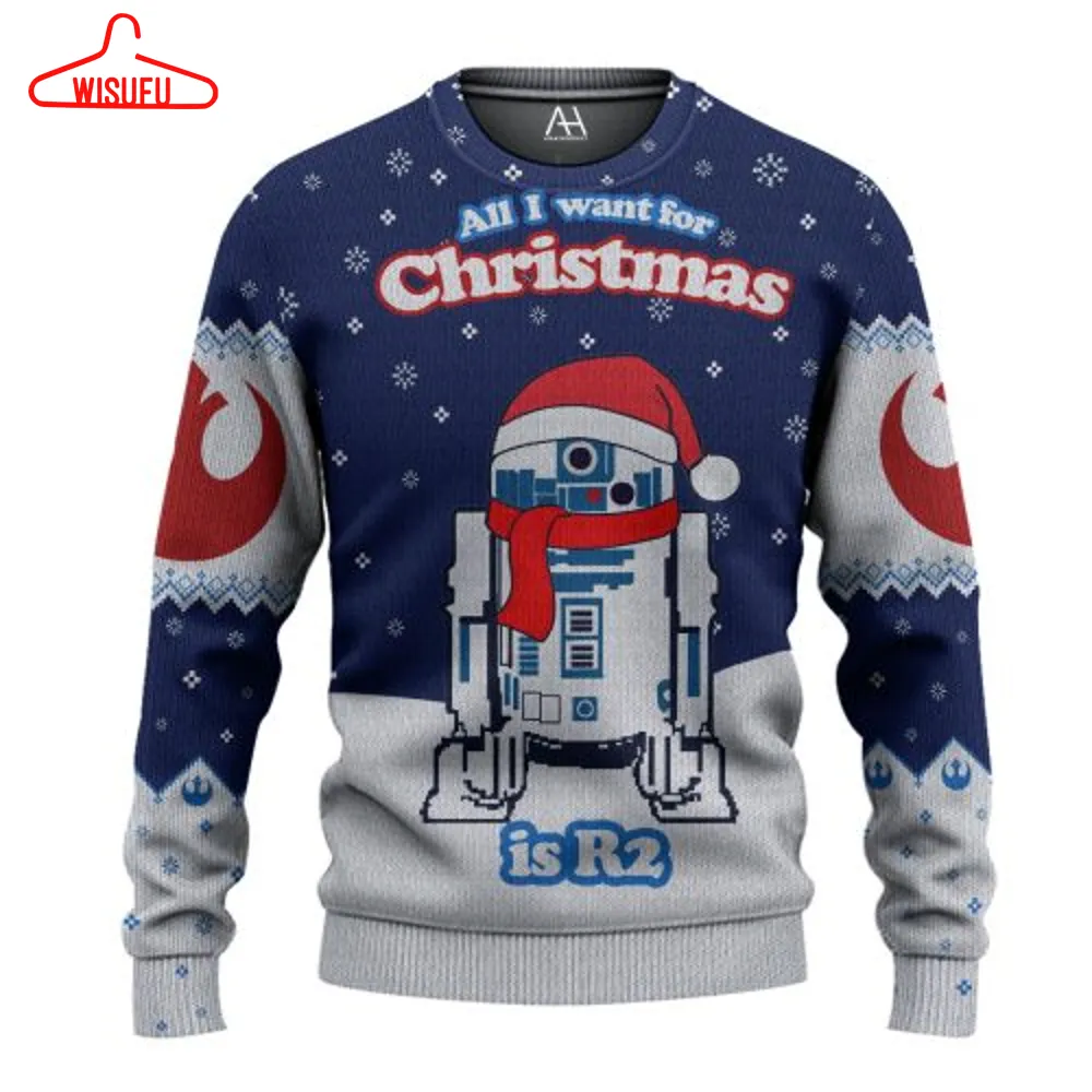 All I Want For Christmas Is R2d2 Ugly Sweater