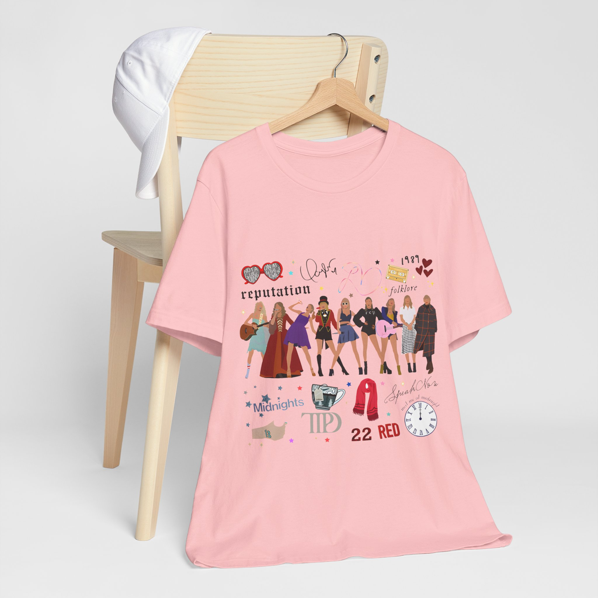 All Music Song Lover Album Taylor Swift Unisex T Shirt-Pink