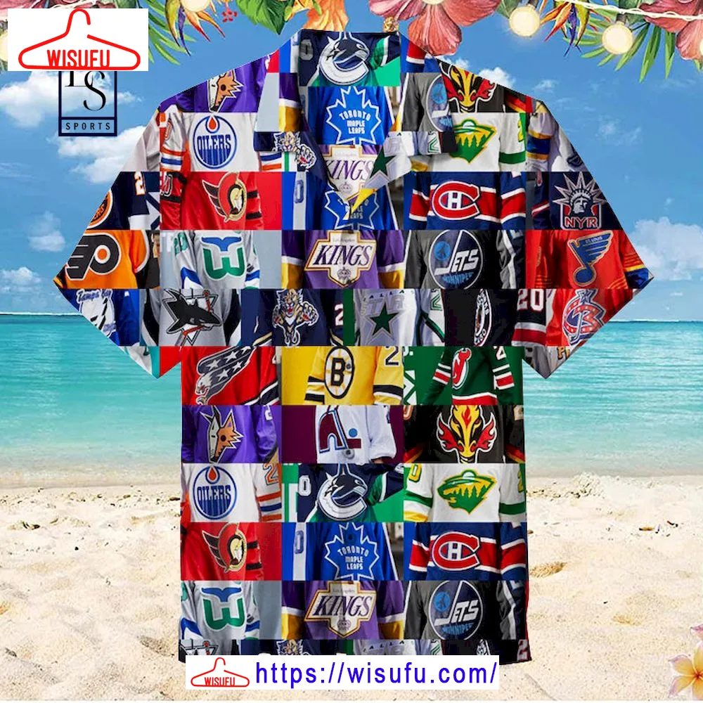 All N-hl Reverse Retro Jerseys Hawaiian Shirt, New Fashion Gifts