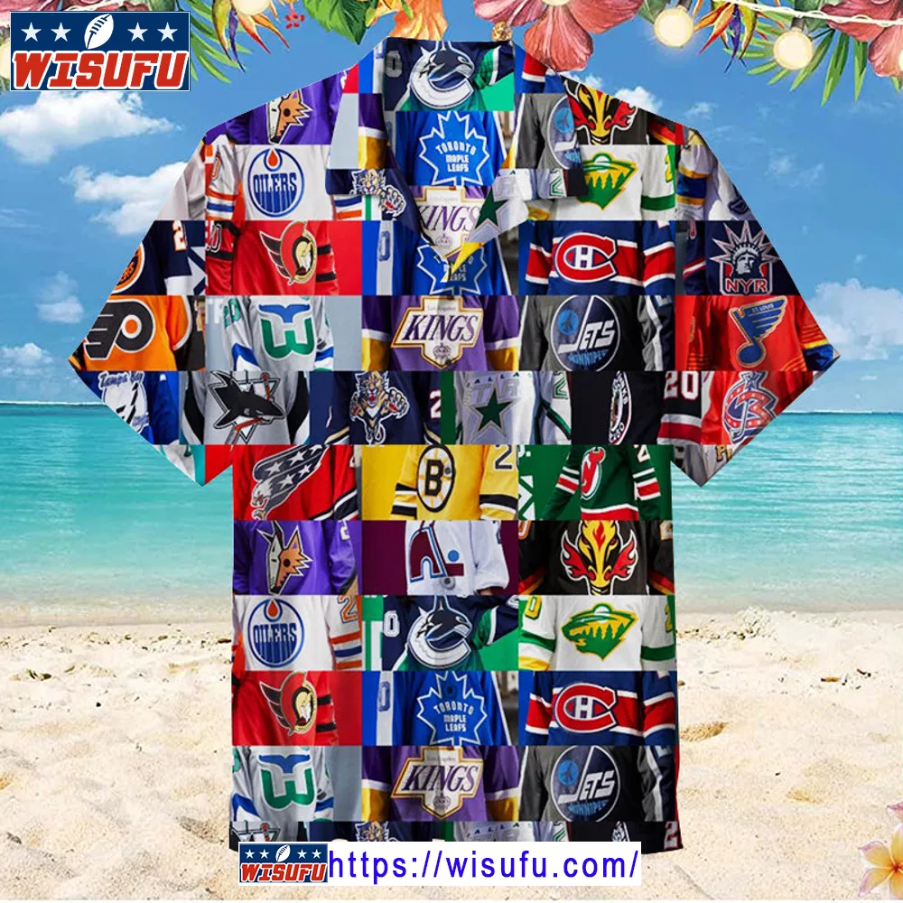 All Nh-l Reverse Retro Jerseys Hawaiian Shirt