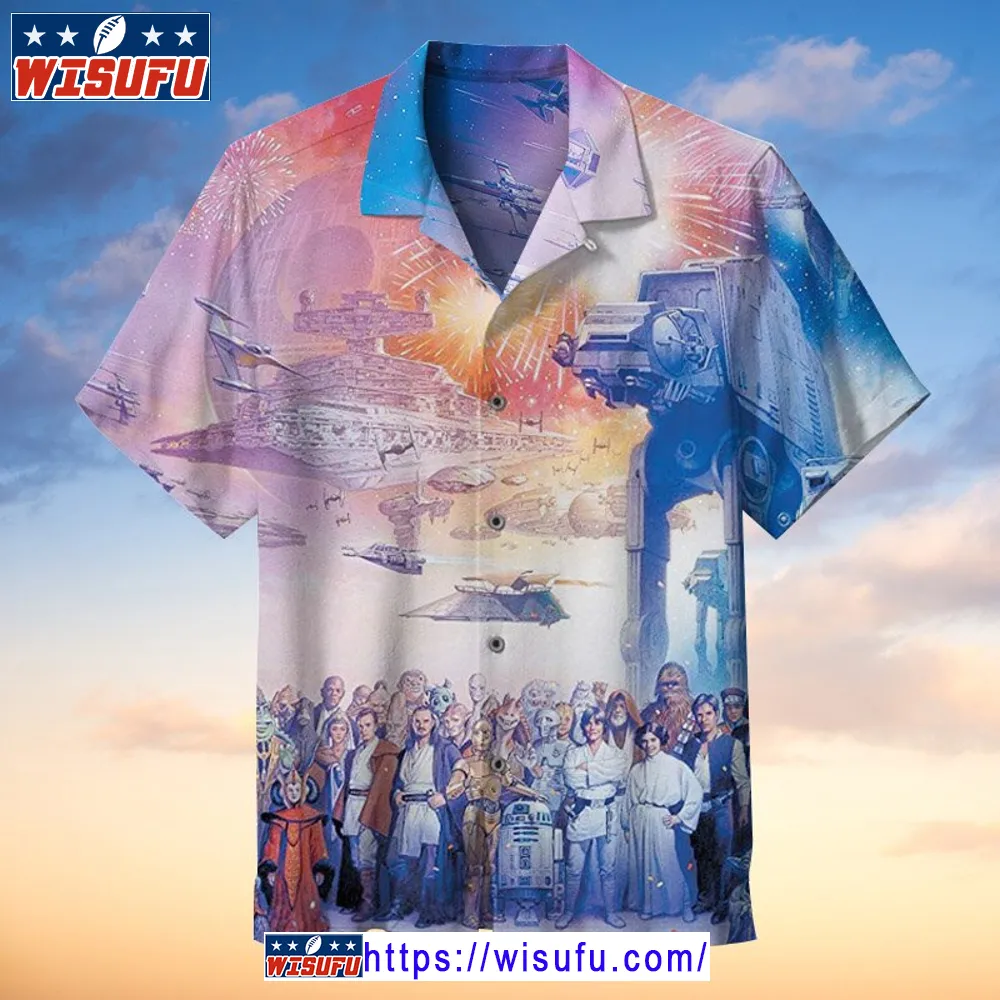 All Star Wars Commemorative Unise-x Hawaiian Shirt