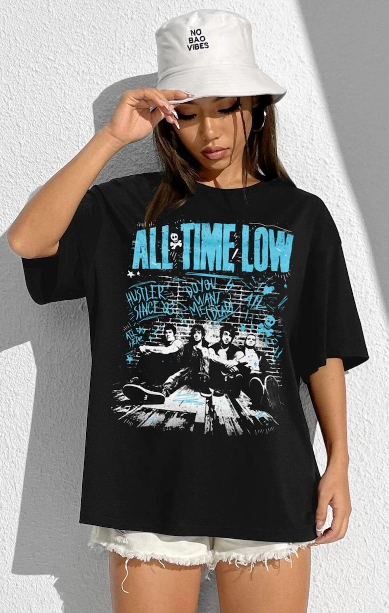 All time low Unisex Shirt All Time Low, Pop Punk, Dear Maria, Vintage Tee Unisex T Shirt