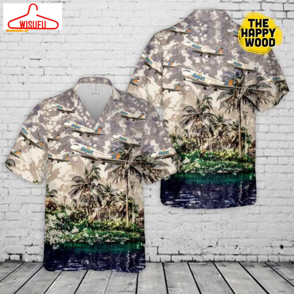 Allegiant Air Mcdonnell Douglas Forest Hawaiian Shirt, New Fashion Gifts