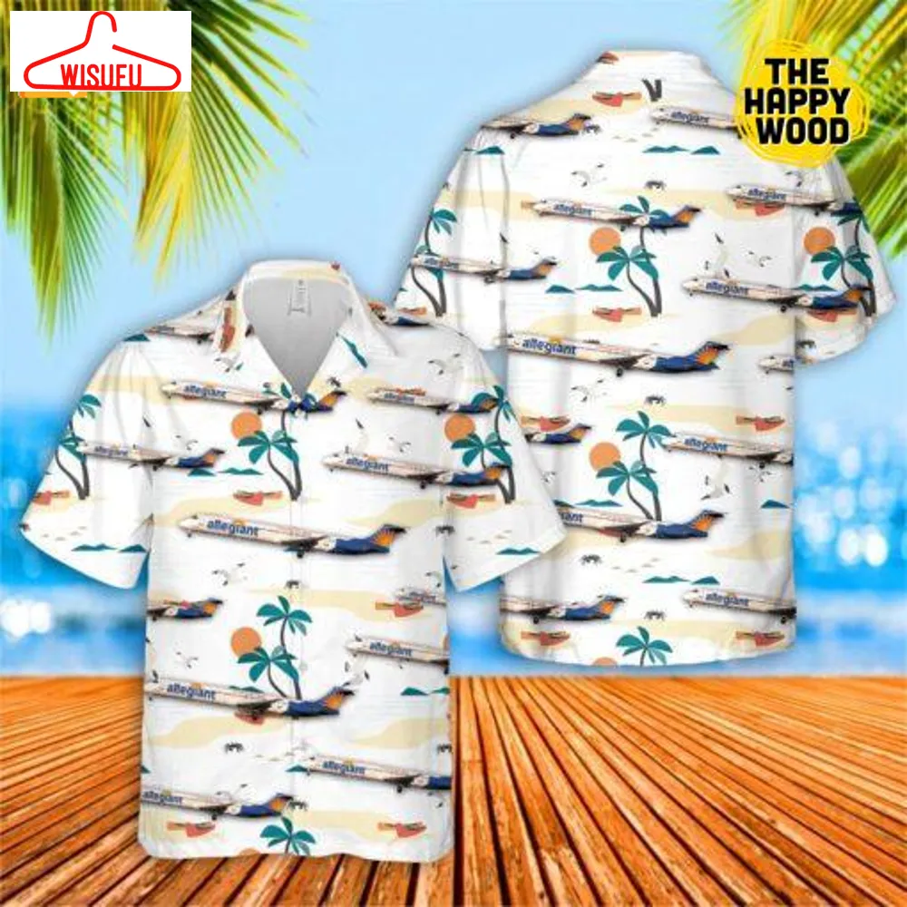 Allegiant Air Mcdonnell Douglas Hawaiian Shirt, New Fashion Gifts