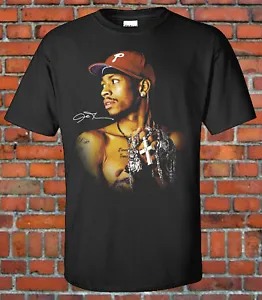 Allen Iverson Phila 76ers Jewels Graphic T shirt Phillies Cap Basketball 40 Bars