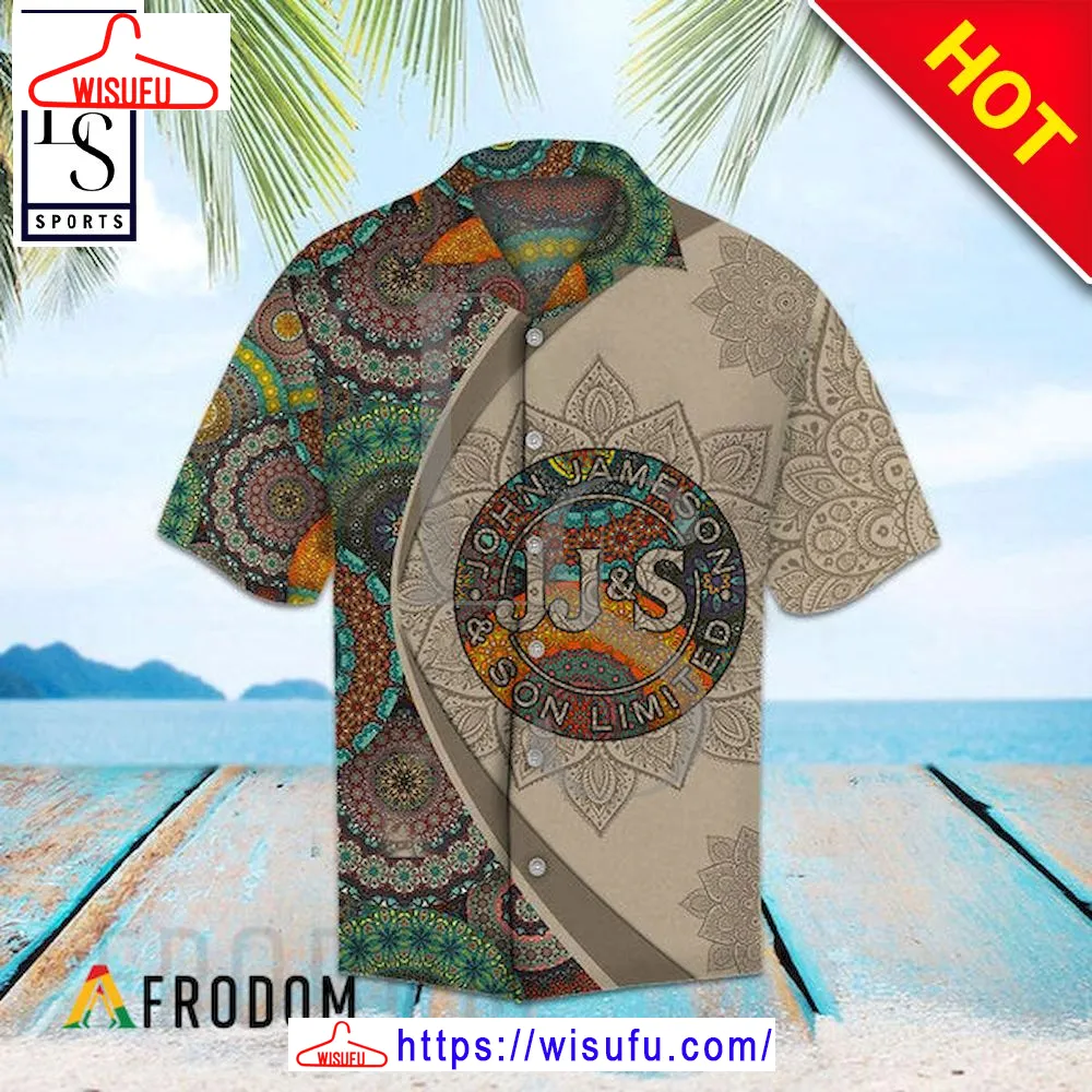 Aloha Mandala Jms Whiskey Hawaii Shirt, New Fashion Gifts