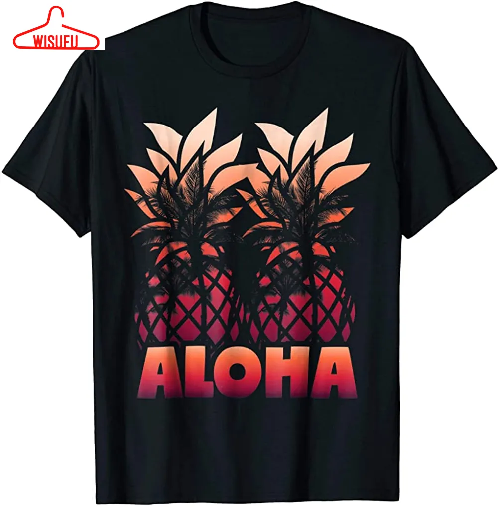 Aloha Pineapple - Aloha State Vintage Hawaiian Shirt, New Hawaiian Holiday Outfits, New Fashion Gifts