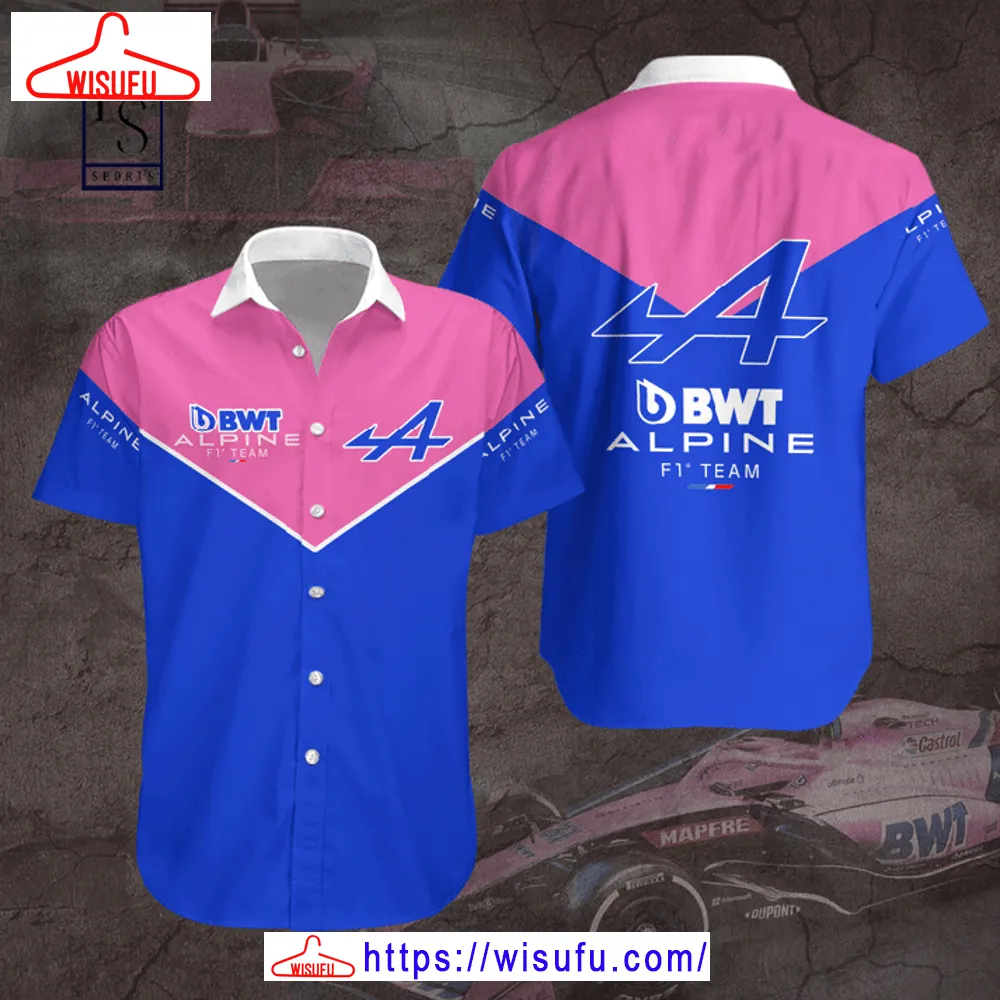 Alpine F1 Racing Team Hawaiian Shirt, New Fashion Gifts