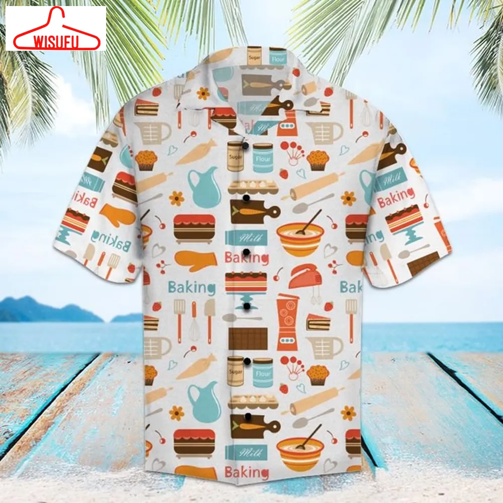Amazing Baking Hawaiian Shirt Summer Button Up For Men, Women, Couple, New Hawaiian Holiday Outfits, New Fashion Gifts