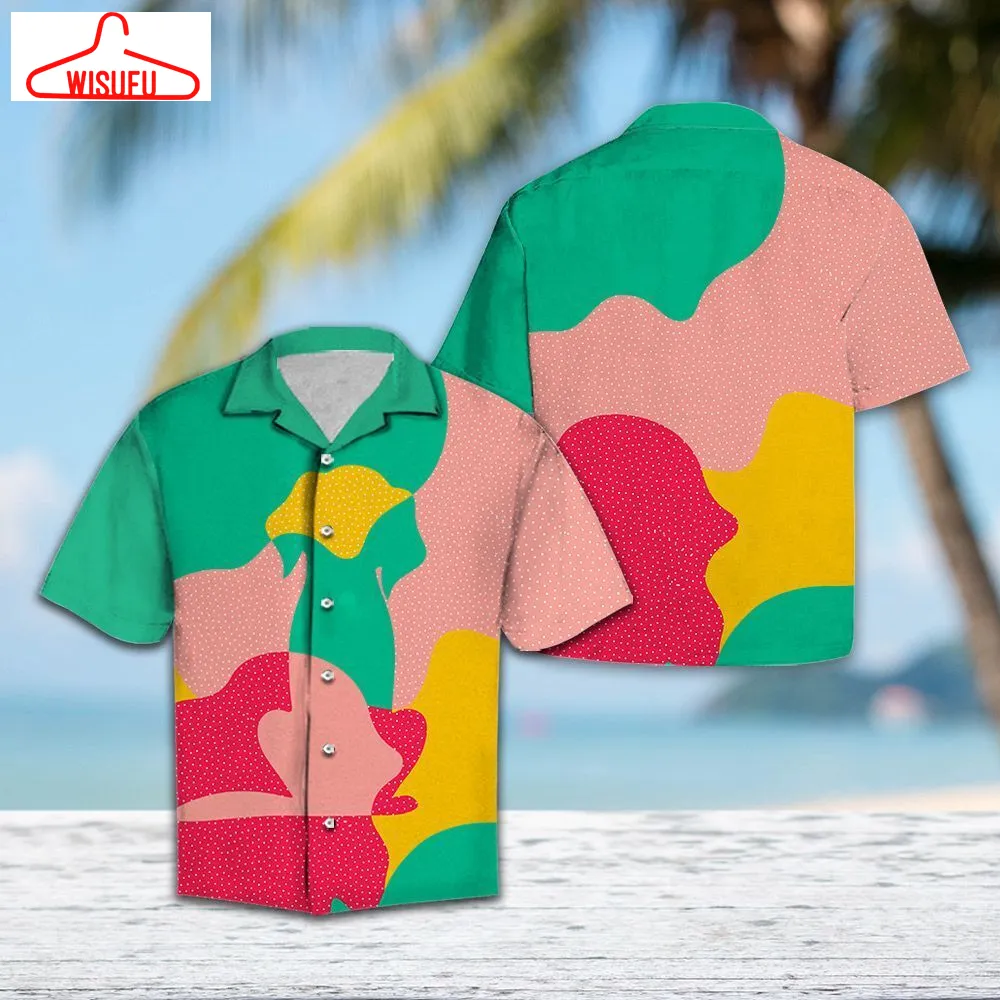 Amazing Colorful Dog H7842 Â Hawaiian Shirt, New Hawaiian Holiday Outfits, New Fashion Gifts