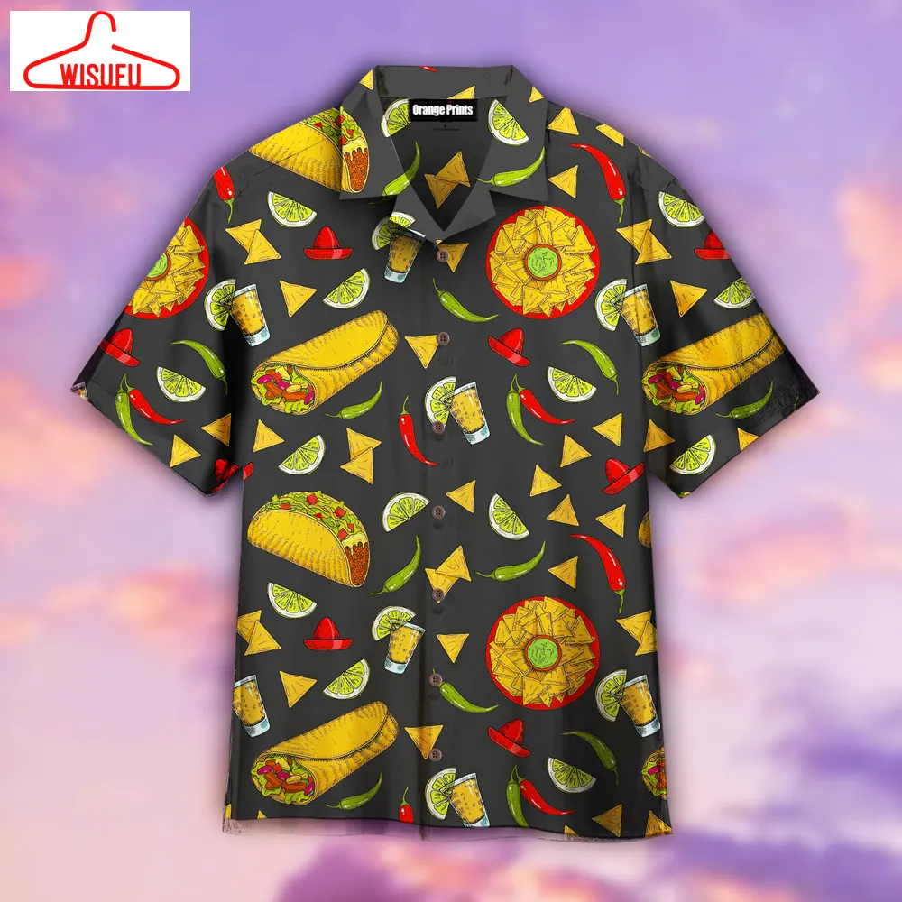 Amazing Mexican Food Hawaiian Shirt - For Men & Women - Adult - Hw5140, New Hawaiian Holiday Outfits, New Fashion Gifts