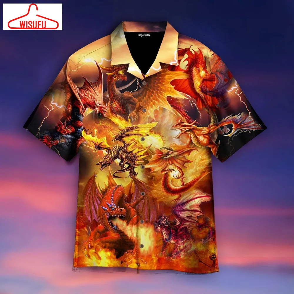 Amazing Mythology About Dragon Hawaiian Shirt - For Men & Women - New Winter Fashion Shirt Gift For Family, New Fashion Gifts