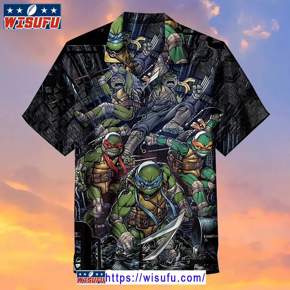 Amazing Teenage Mutant Ninja Turtles -universal Hawaiian Shirt