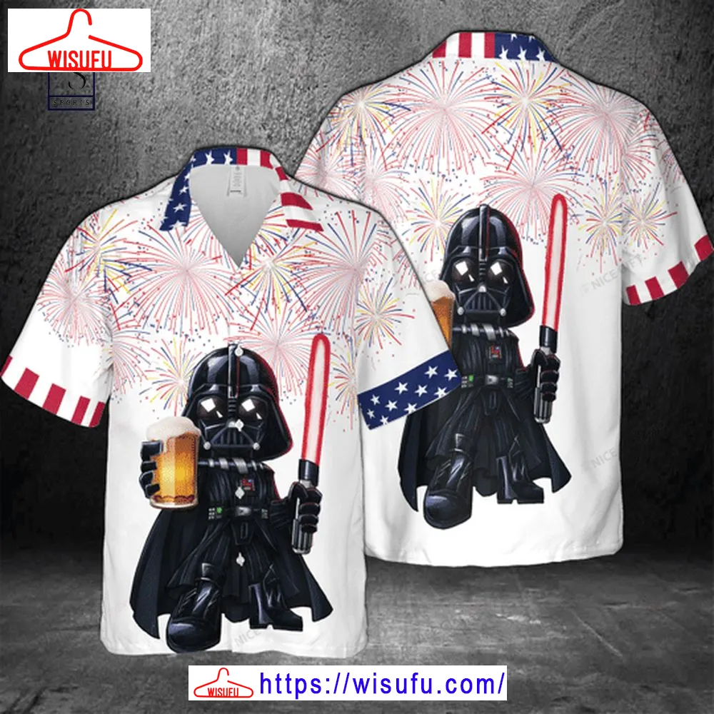 America Darth Vader Star Wars Hawaiian Shirt, New Fashion Gifts