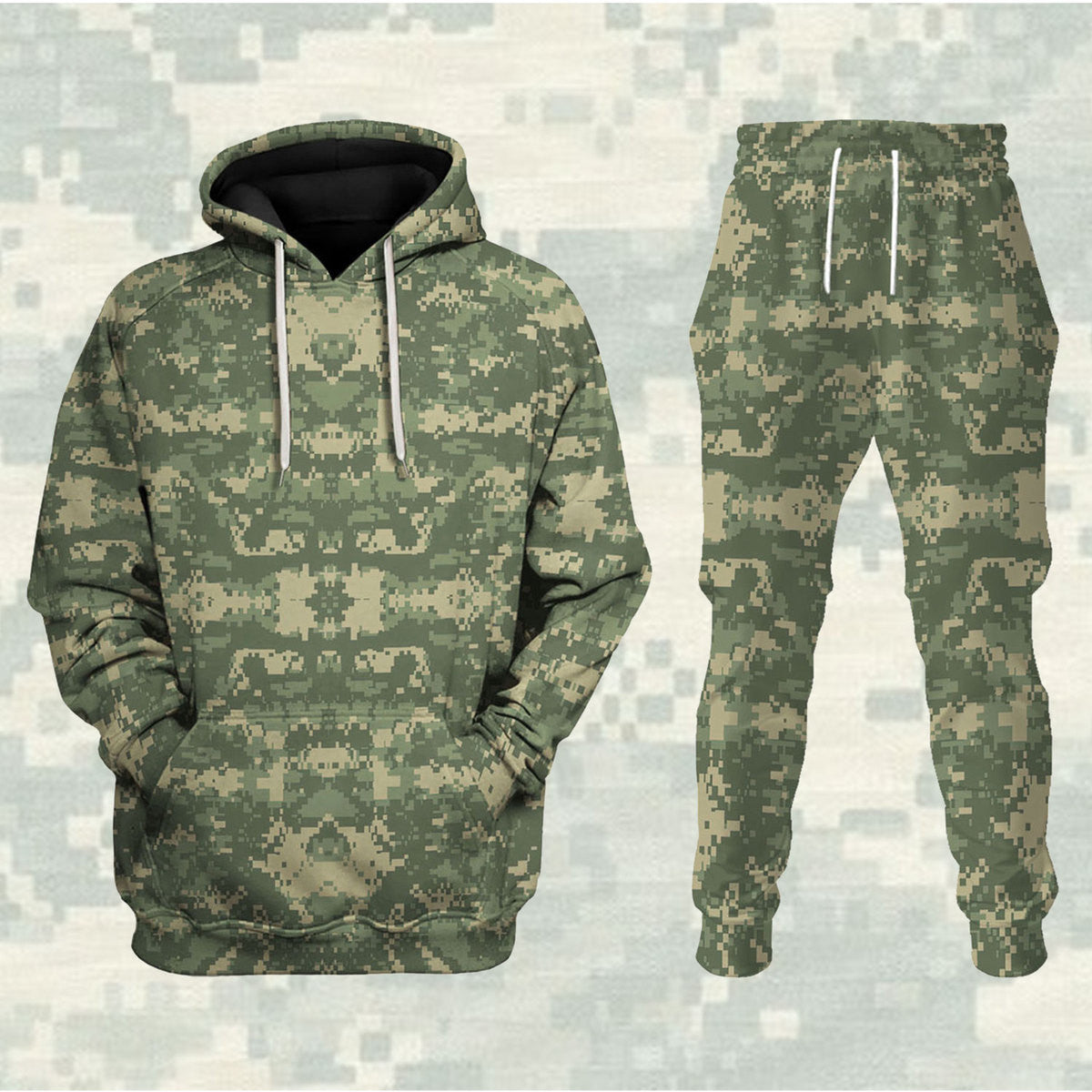 American ACU or Universal Camouflage Pattern (UCP) CAMO Track suit