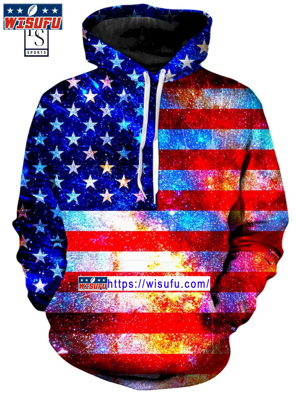 American Flag Hoodie