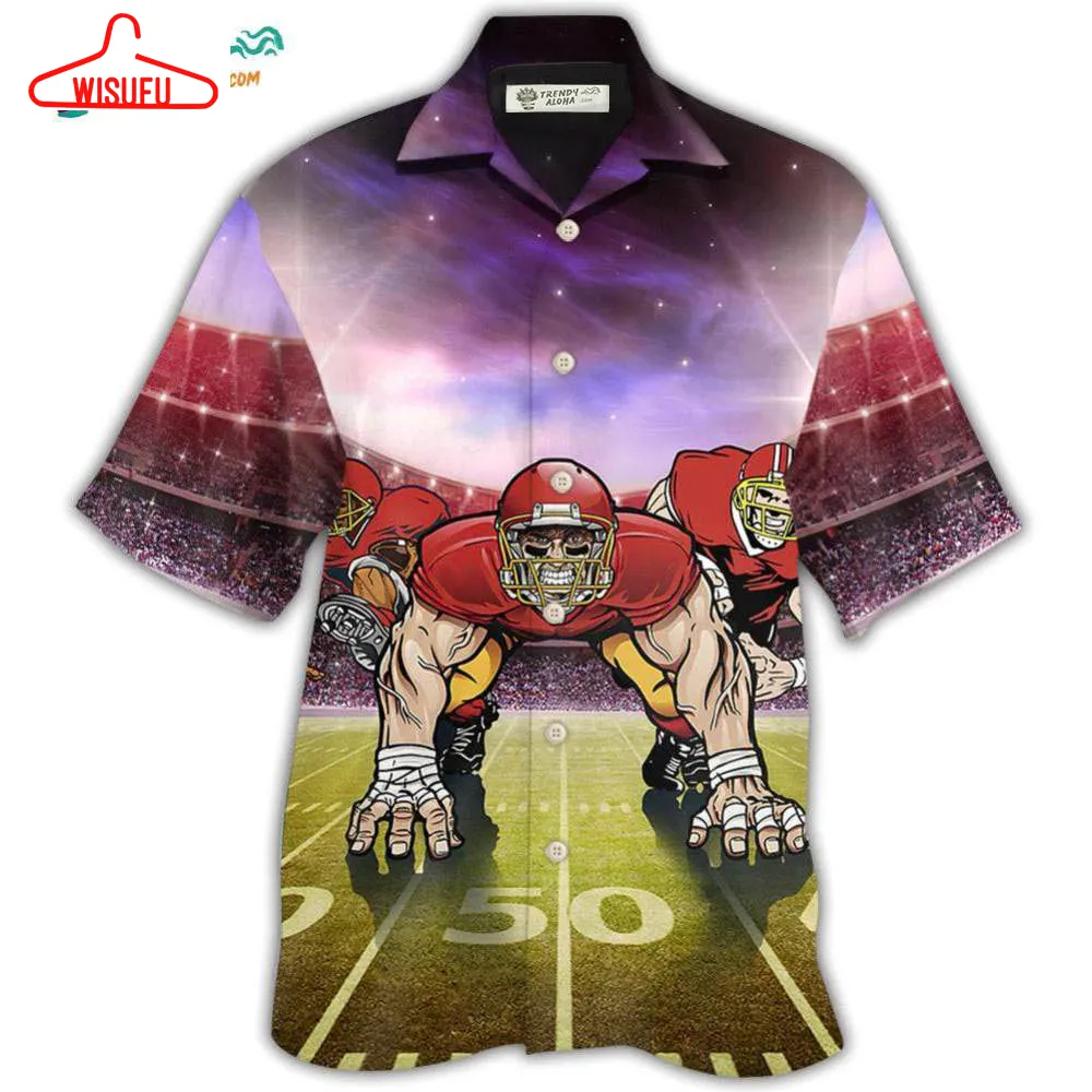 American Football Mysterious Sky Cool Style Hawaiian Shirt- Wisufu Aloha