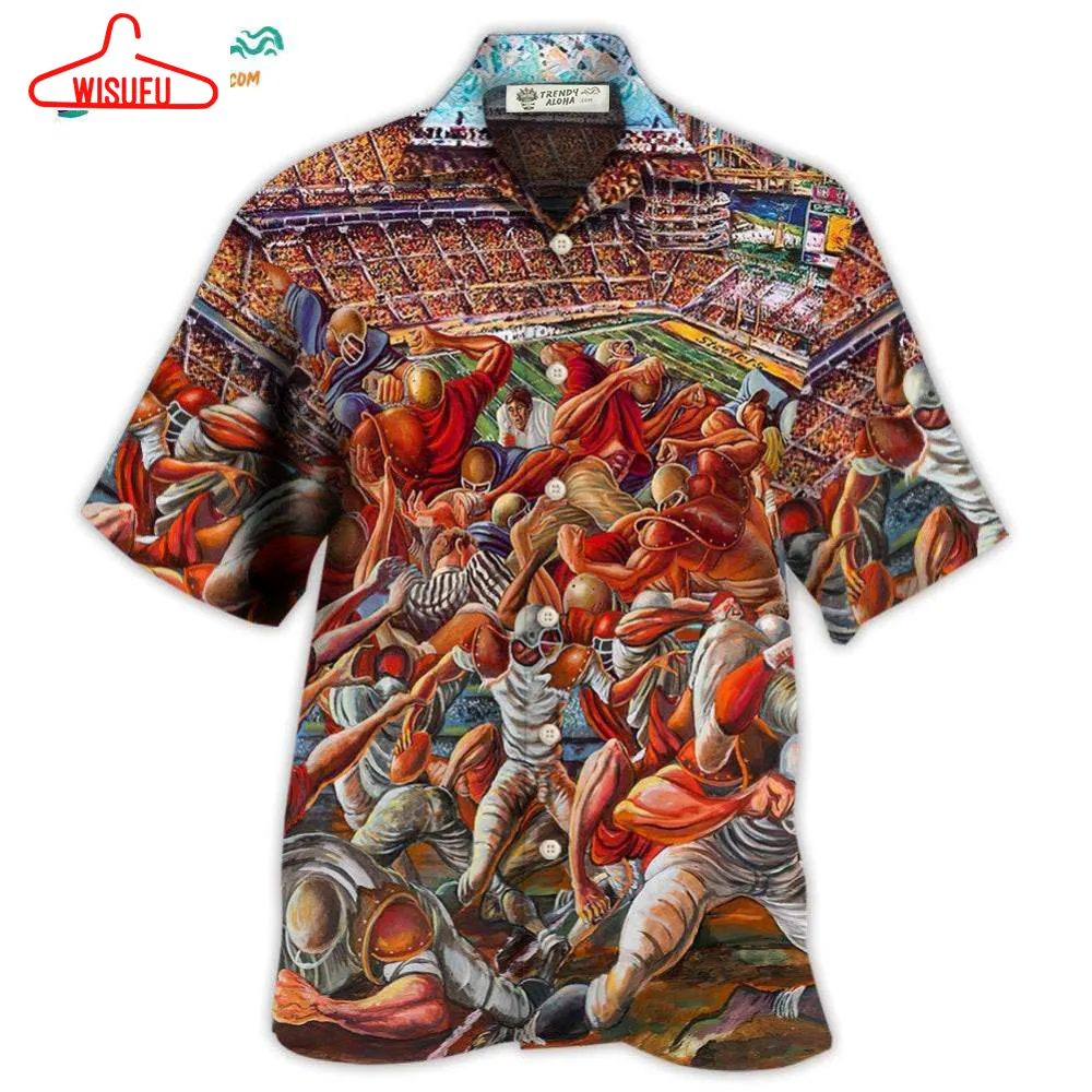 American Football Strong Power Hawaiian Shirt- Wisufu Aloha