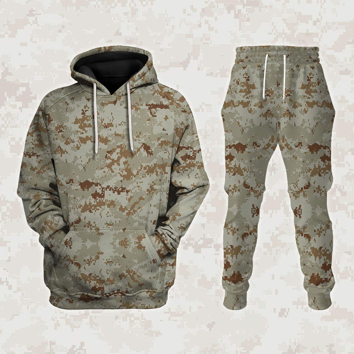 American Marine Pattern Desert Camo Track suit 