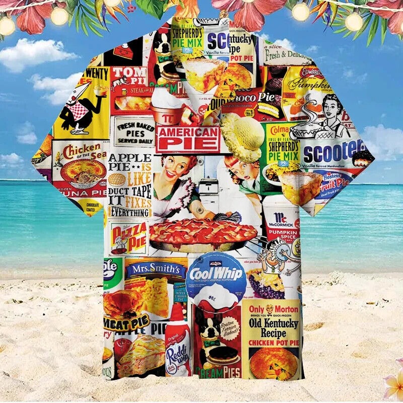 American PIE - Unisex Hawaiian Shirt , Gift For Men And Women, S-5XL US Size