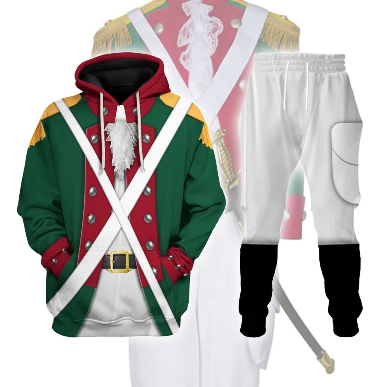 American Revolution Continental Marine Corps Officer Track suit