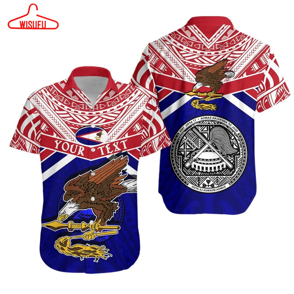 American Samoa Rugby Hawaiian Shirt Eagle Flag K13, New Hawaiian Holiday Outfits, New Fashion Gifts Vtbl15682