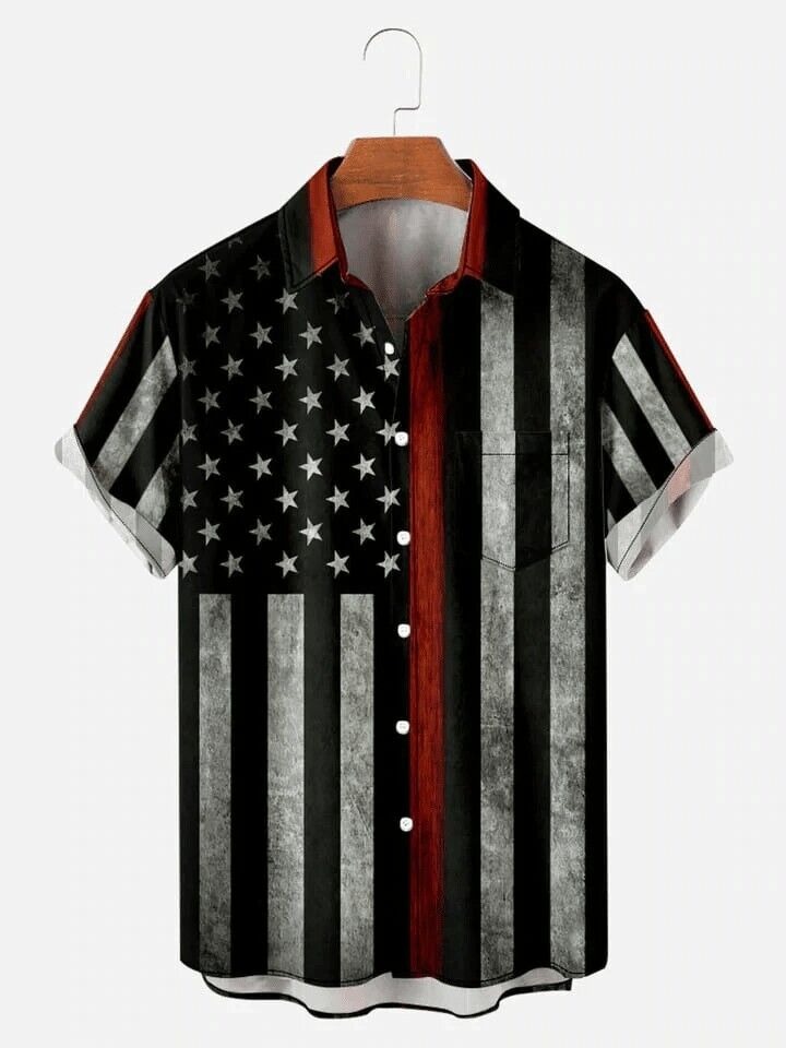 American Tractor 4Th Of July Hawaiian Shirt - 02, Gift For Men, S-5XL US Size