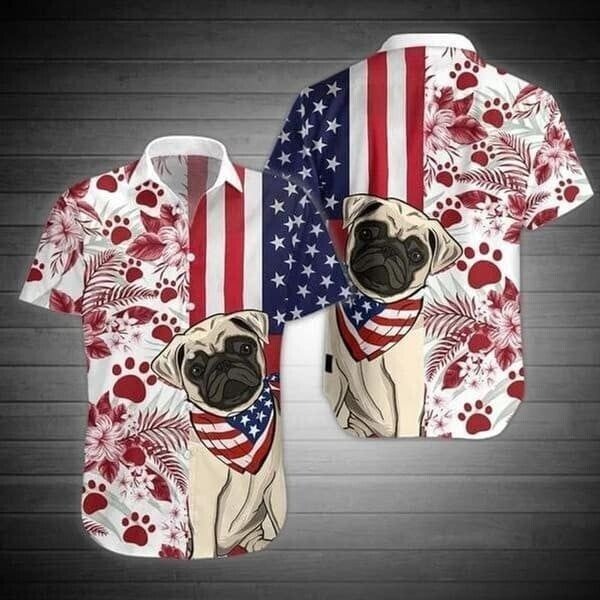 American Tractor 4Th Of July Hawaiian Shirt - 04, Gift For Men, S-5XL US Size