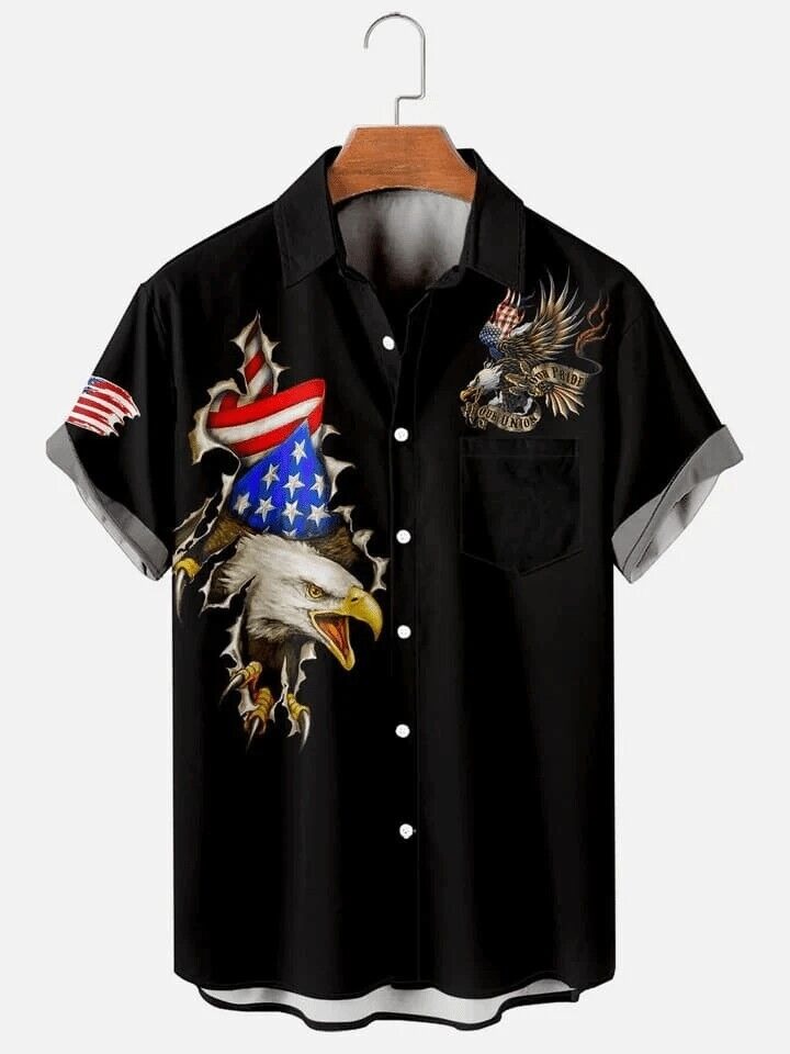 American Tractor 4Th Of July Hawaiian Shirt - 06, Gift For Men, S-5XL US Size