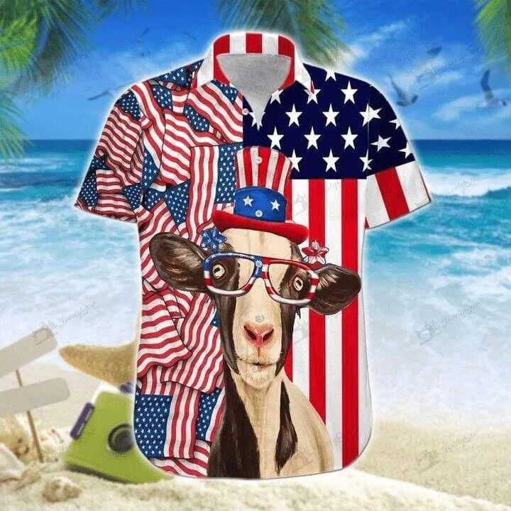 American Tractor 4Th Of July Hawaiian Shirt - 08, Gift For Men, S-5XL US Size