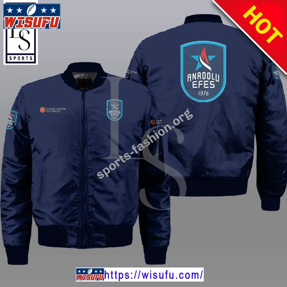 Anadolu Efes Istanbul Blue Bomber Jacket