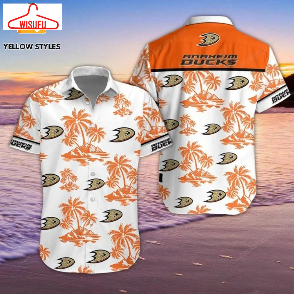 Anaheim Ducks Nhl 2024 Hawaiian Shirt, New Fashion Gifts