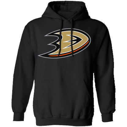 Anaheim Ducks Pullover Unisex Hoodie-Black