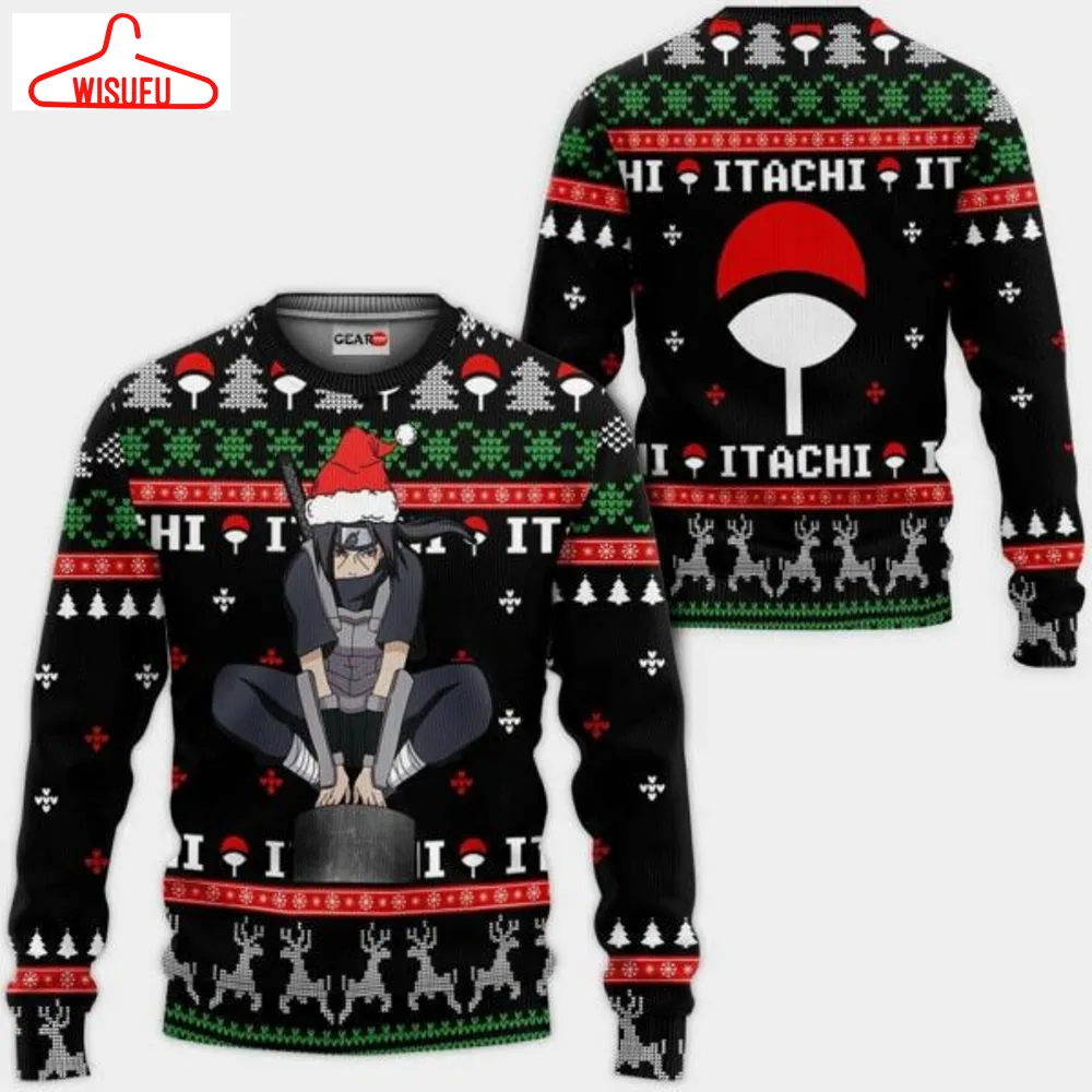 Anbu Itachi Ugly Christmas Naruto Anime Xmas 1k463 Gifts ,naruto Anime Xmas Christmas Gift Fan