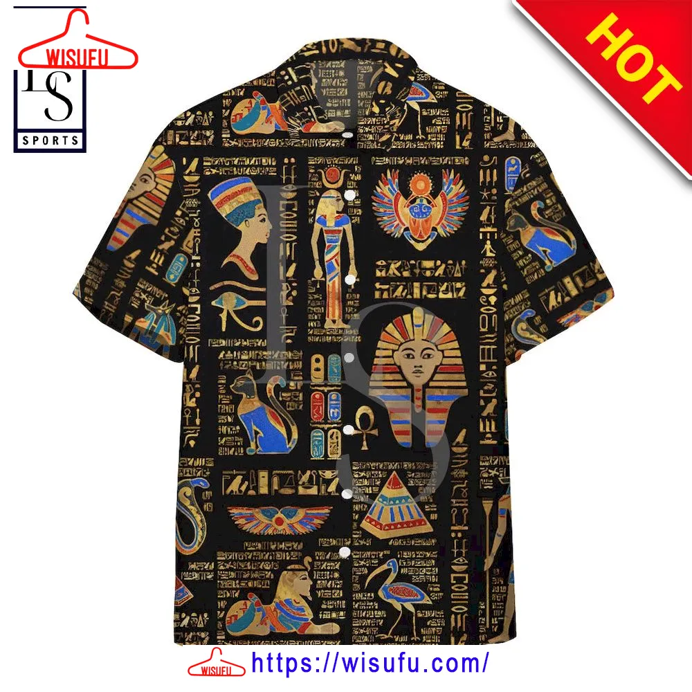 Ancient Egyptian Deities Hawaiian Shirt, New Fashion Gifts