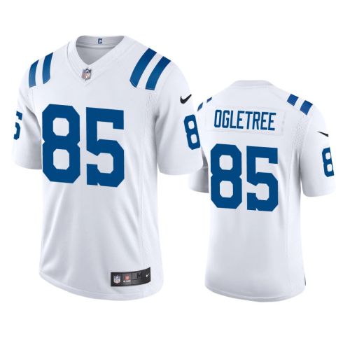 Andrew Ogletree 85 Indianapolis Colts White Vapor Jersey