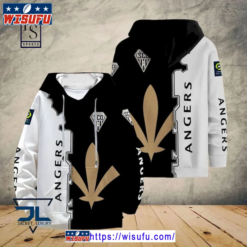 Angers Sco Ligue 1 Hoodie 3d