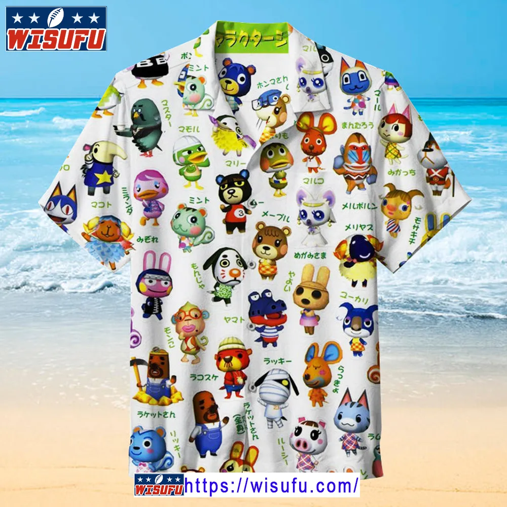 Animal Crossing -unise-x Hawaiian Shirt