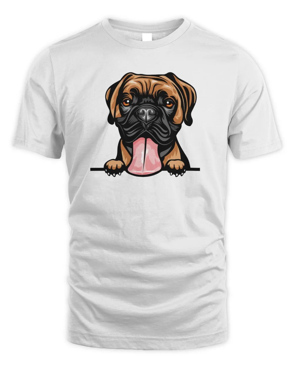 Animal Dog Boxer 8jjj4rfff Color Peeking Shirt