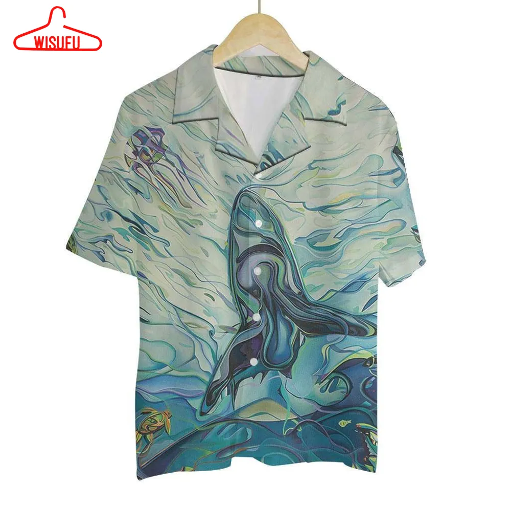 Animals Blue Amazing Design Unisex Hawaiian Shirt For Men And Women Dhc17062319, New Hawaiian Holiday Outfits, New Fashion Gifts